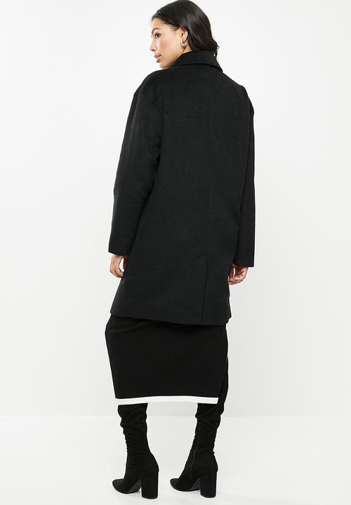Missguided - Oversized contrast buttons - black