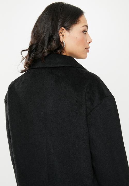 Missguided - Oversized contrast buttons - black