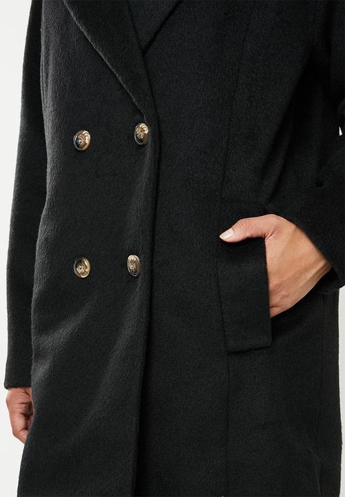 Missguided - Oversized contrast buttons - black