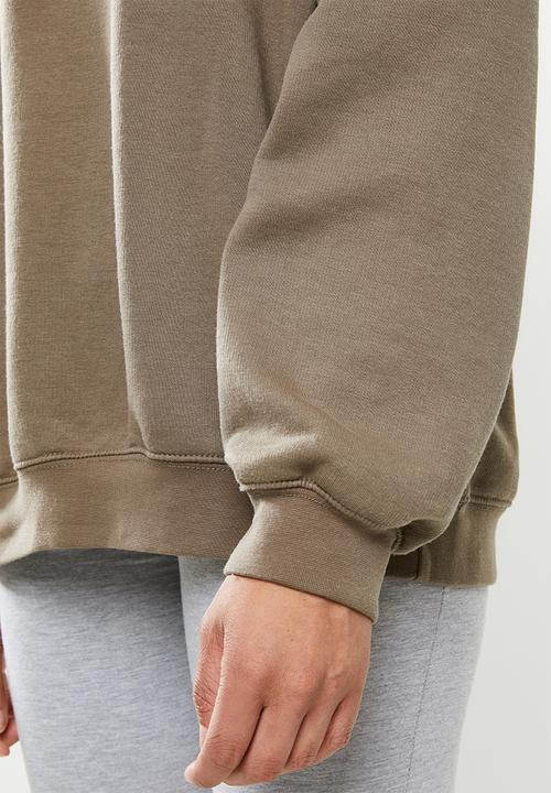 Missguided - Washed sweatshirt - brown