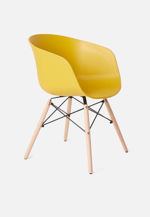 Sixth Floor - Bea chair - mustard