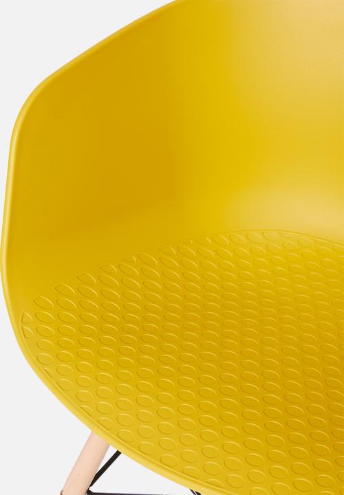 Sixth Floor - Bea chair - mustard