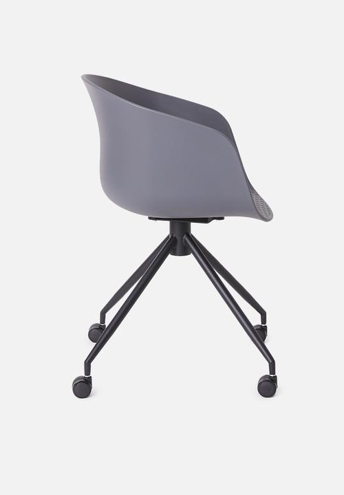 Sixth Floor - Bea office chair - charcoal