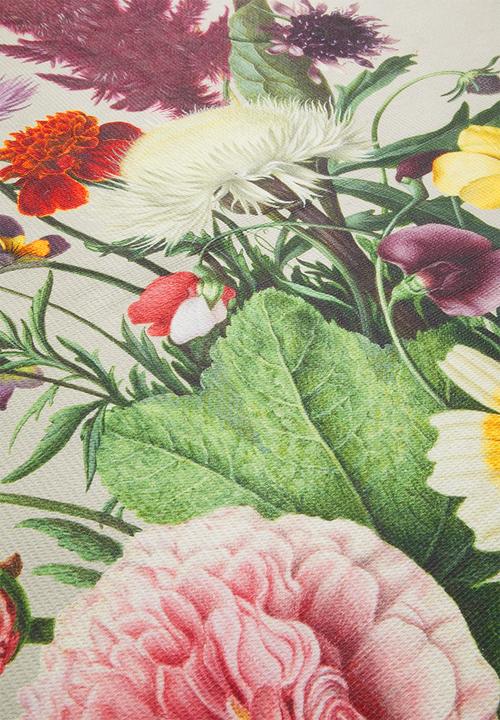 Hertex Haus - Blooming spring round rug - multi