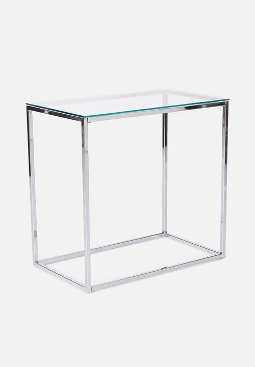 Sixth Floor - Cilla side table - chrome