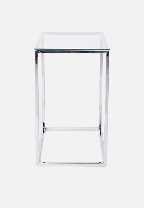 Sixth Floor - Cilla side table - chrome