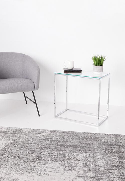 Sixth Floor - Cilla side table - chrome