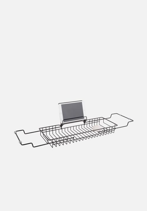 Present Time - Bath tub caddy - black