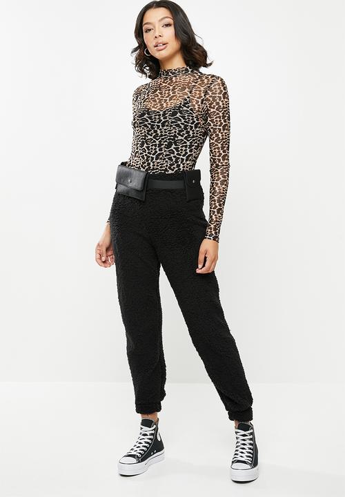 Missguided - Borg 90's trackpants - black