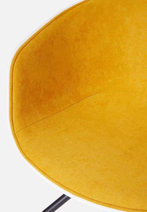 Sixth Floor - Bea soft office chair - yellow