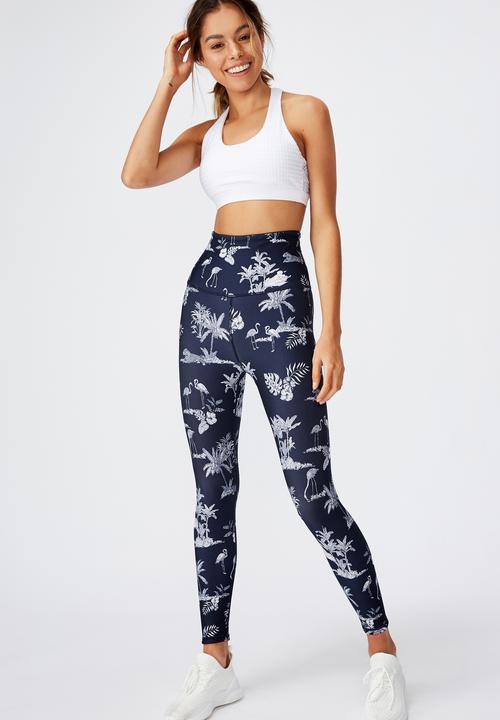 Cotton On - Reversible 7/8 tight toile - navy