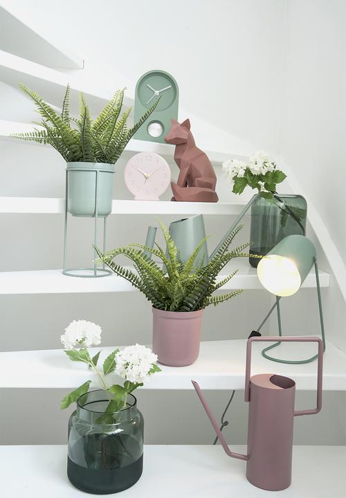 Present Time - Taut wall/table clock - green