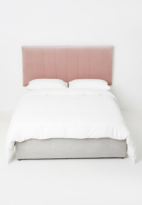 Sixth Floor - Panel headboard - blush pink