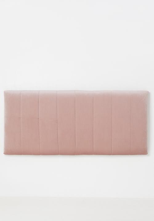 Sixth Floor - Panel headboard - blush pink