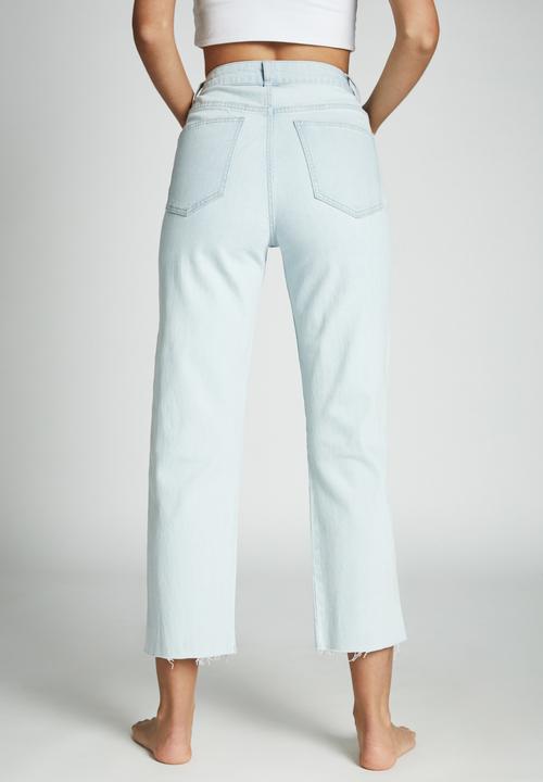 Cotton On - Straight stretch jeans - blue