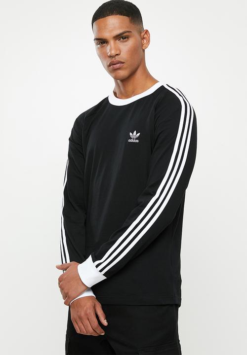 adidas long sleeve three stripe