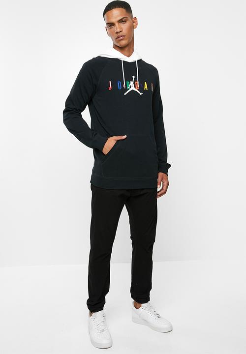 Nike - Jordan pullover hoodie - black & white 