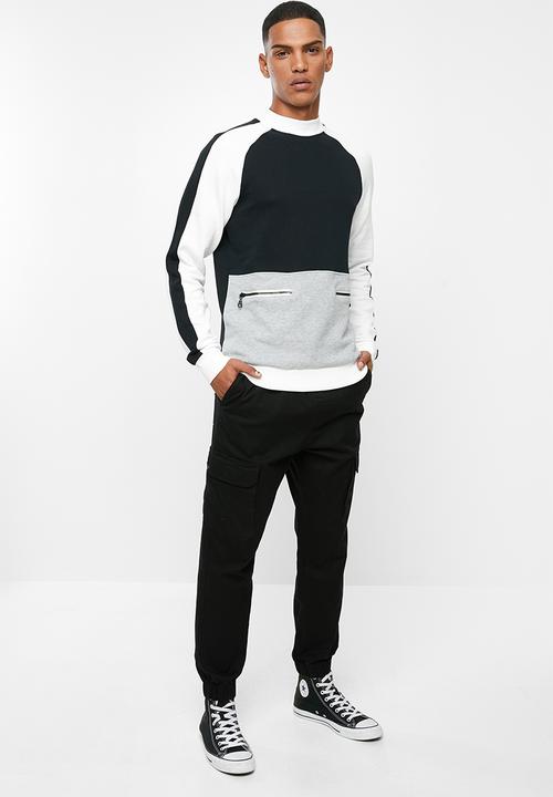 Only & Sons - Owen high neck sweater - multi