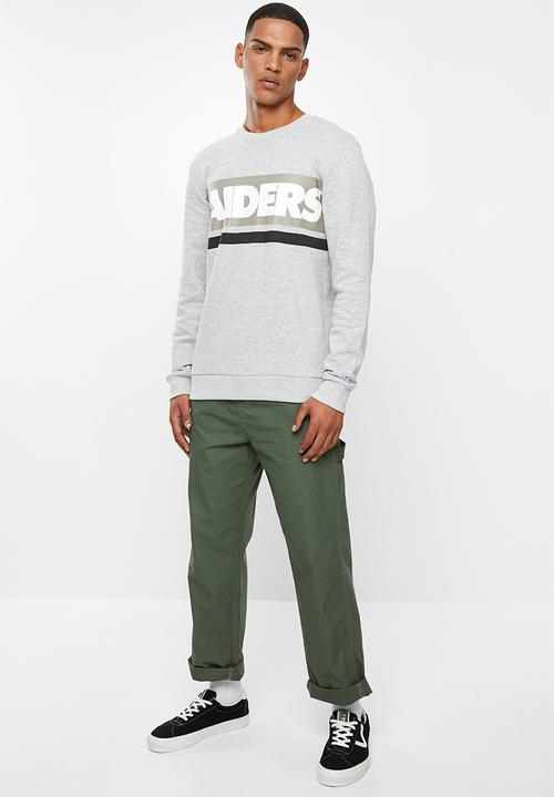 Only & Sons - NFL club crew sweat - grey