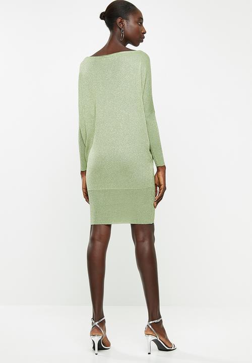 ONLY - Skylar long sleeve dress - green 