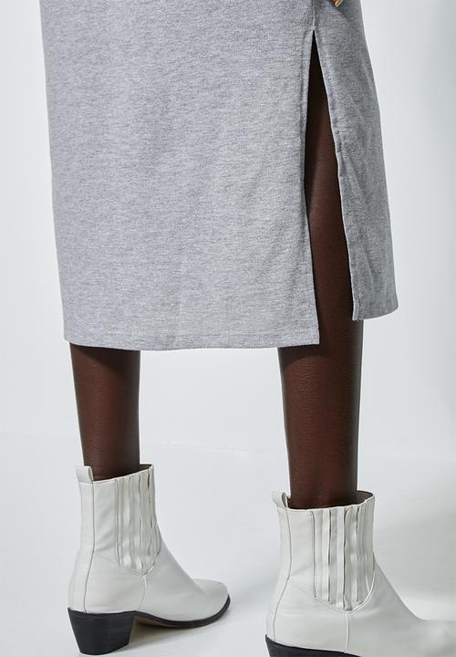 Superbalist - Crew neck T-shirt dress - grey