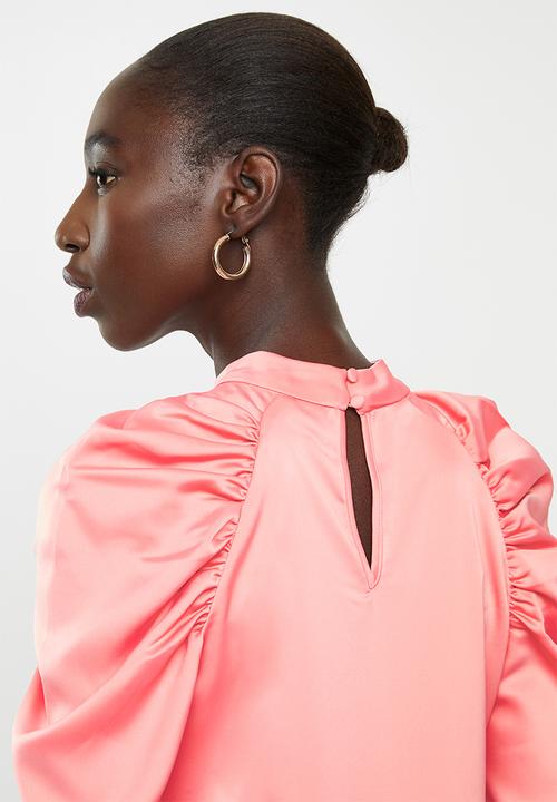 Vero Moda - Jarrow long sleeve blouse - pink