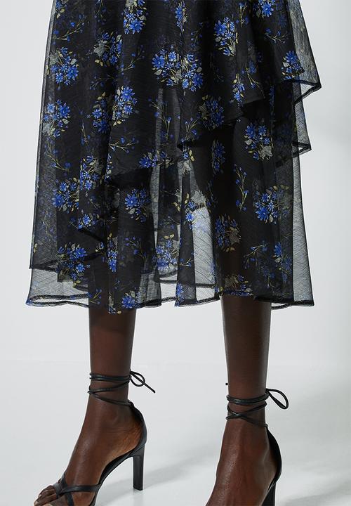 Superbalist - Floral asymmetric skirt - multi