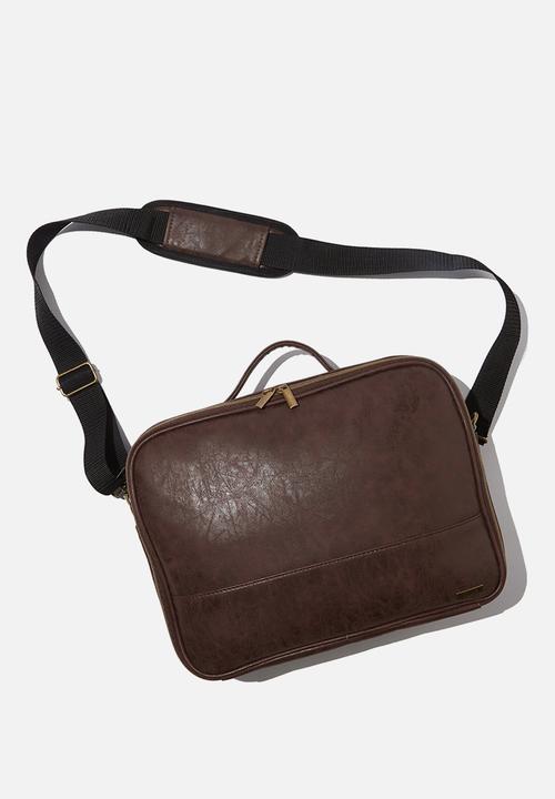 Typo - Mobile laptop folio - tan