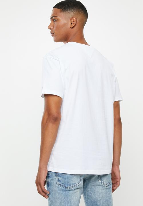 Tommy Hilfiger - Tjm small logo short sleeve tee - white