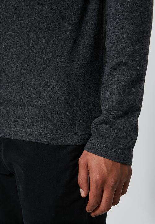 Superbalist - Plain roll neck tee - grey