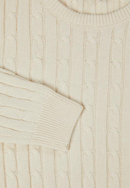 Superbalist - Premium cable knit - cream 