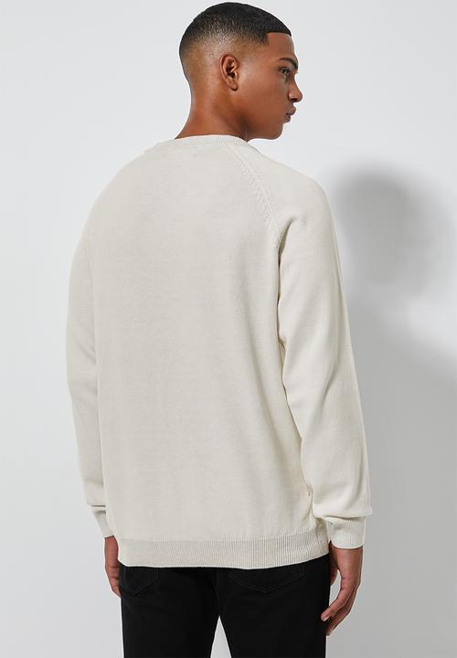 Superbalist - Premium crew knit - cream