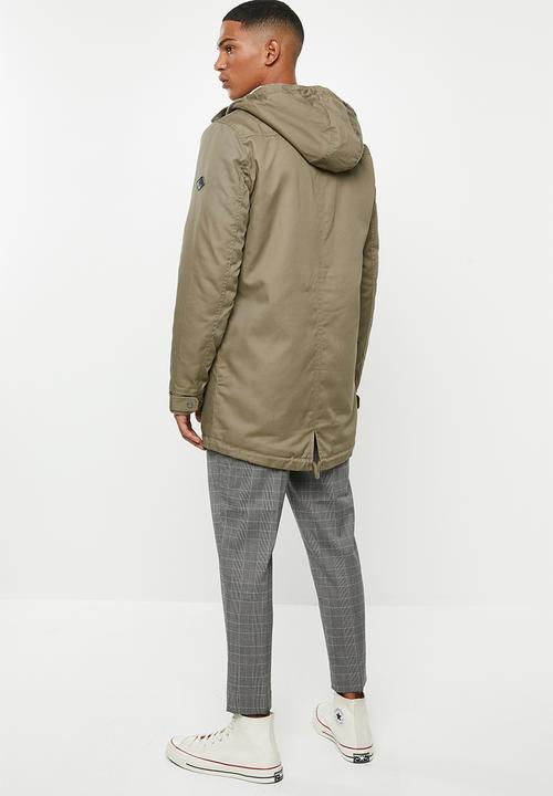 Only & Sons - Scott parka jacket - khaki