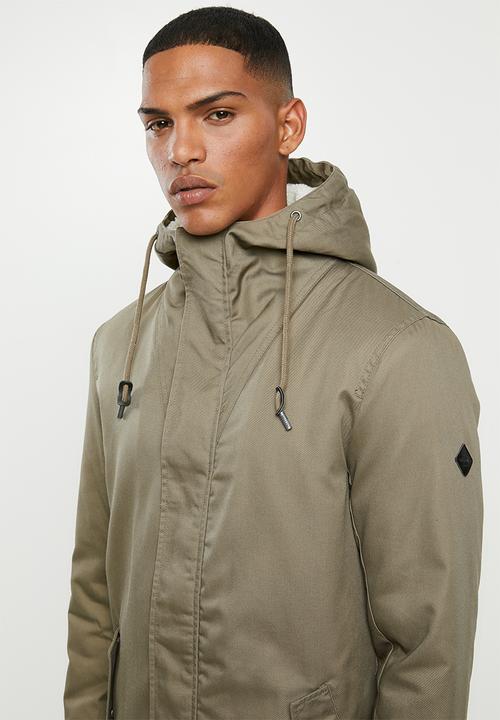 Only & Sons - Scott parka jacket - khaki