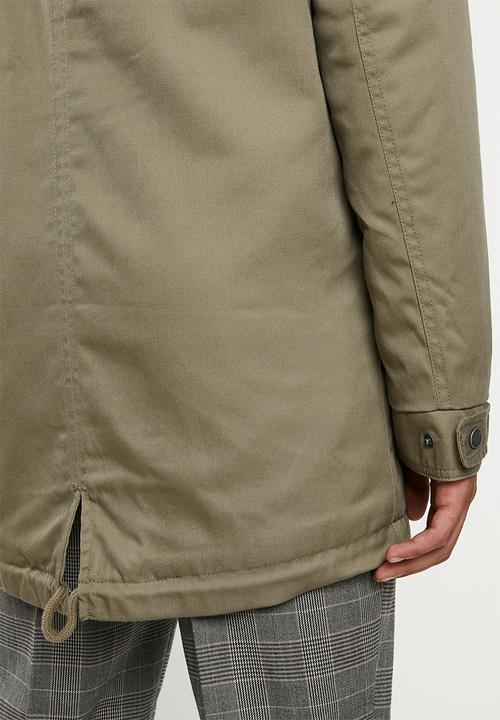 Only & Sons - Scott parka jacket - khaki
