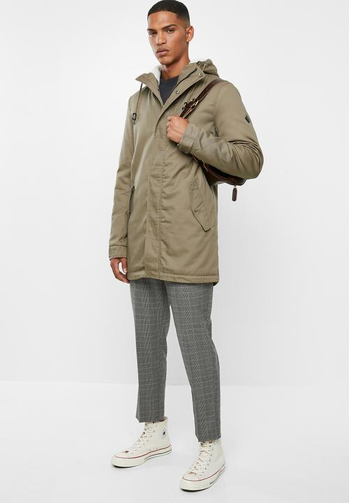 Only & Sons - Scott parka jacket - khaki