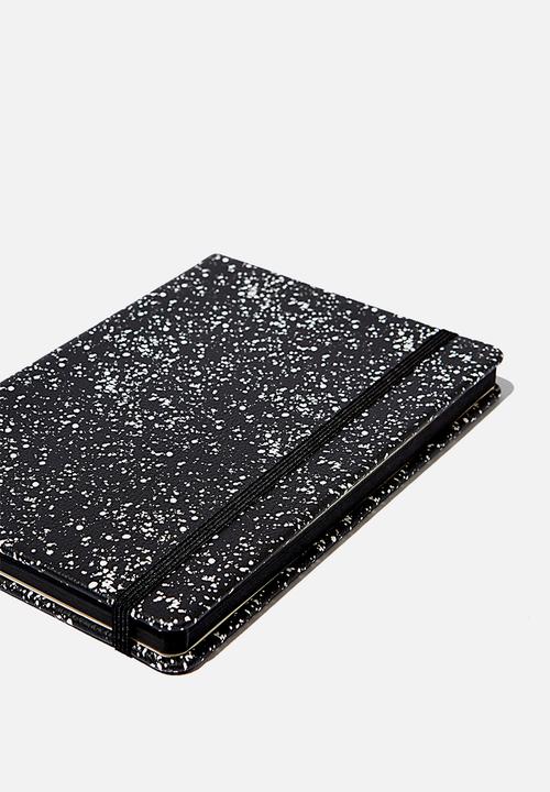 Typo - A5 buffalo journal - black splatter
