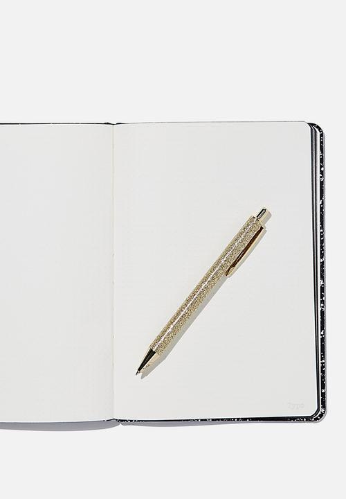 Typo - A5 buffalo journal - black splatter