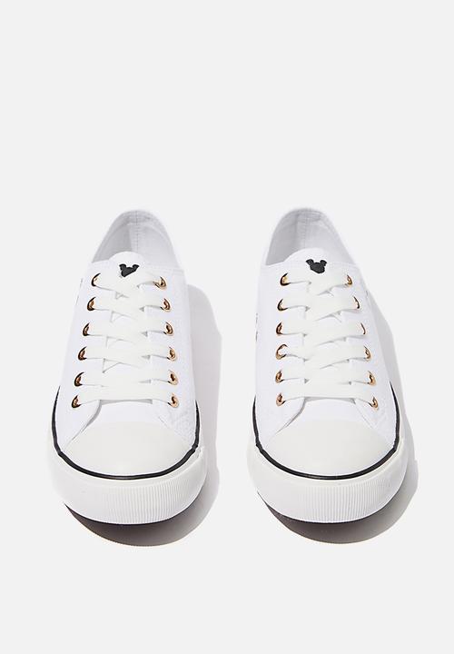 Cotton On - Mickey jodi low rise - white 