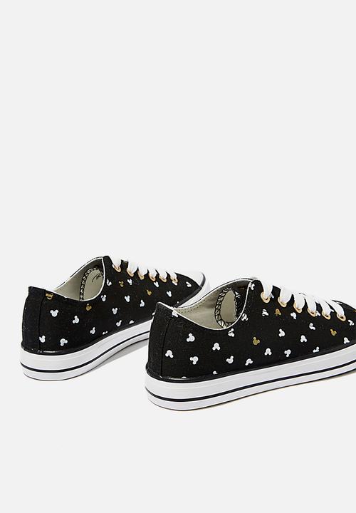 Cotton On - Mickey jodi low rise - black & white 