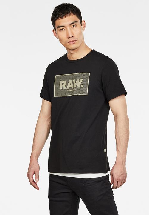 G-STAR - Boxed graphic tee - black