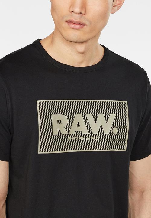 G-STAR - Boxed graphic tee - black