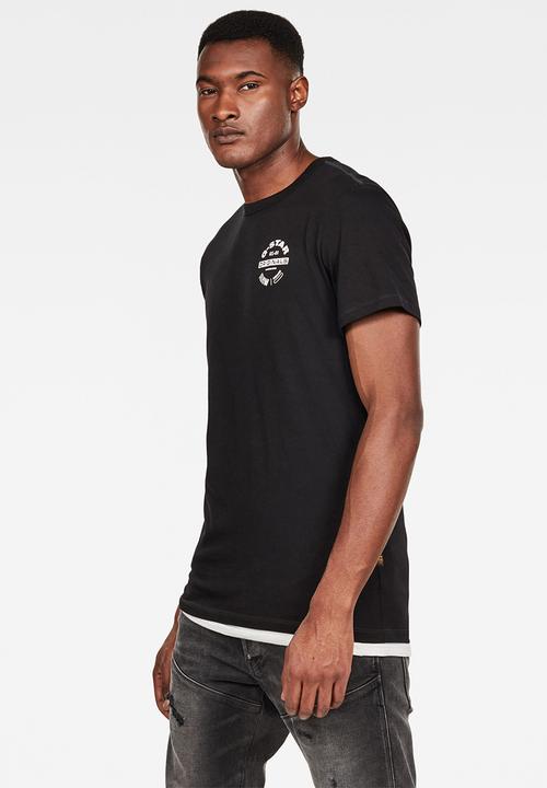 G-STAR - Originals logo tee - black