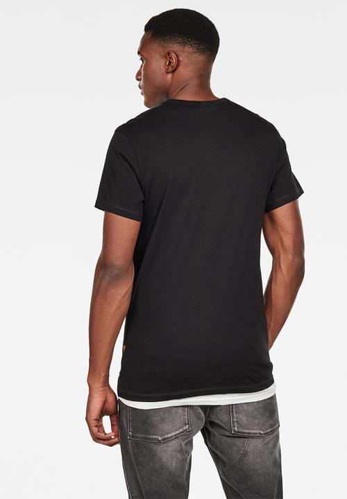 G-STAR - Originals logo tee - black