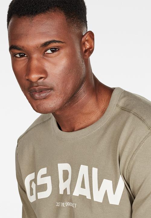 G-STAR - G-star long sleeve tee - beige