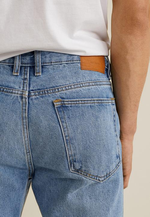 MANGO - Bob jeans - blue