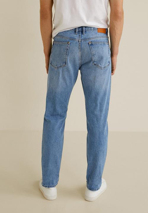 MANGO - Bob jeans - blue
