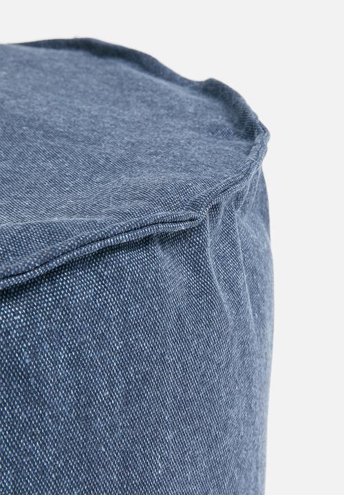 H&S - Star ottoman - blue