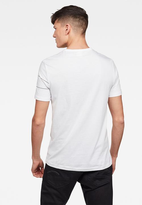 G-STAR - One slim fit tee - white