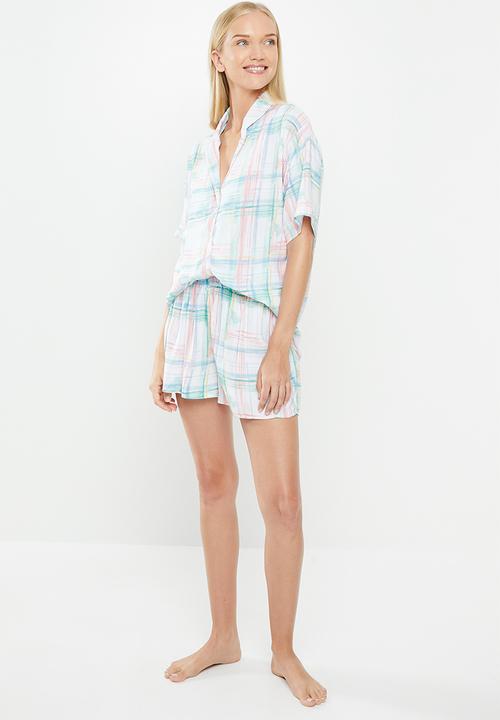 Superbalist - Sleep shirt  & shorts set - multi